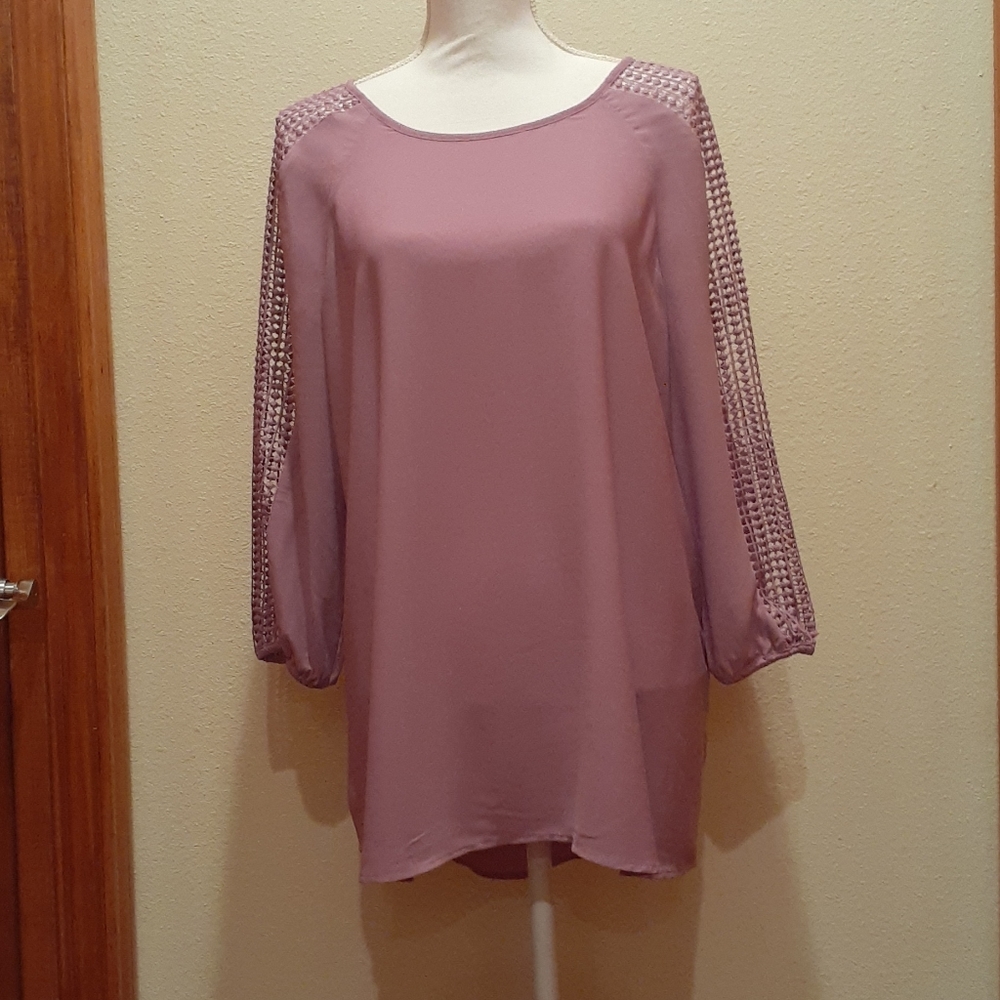 Lavender Blouse